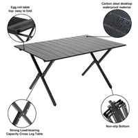 Table pliante de Camping directe d'usine Table pliante et chaises de Camping portable en plein air personnalisées légères