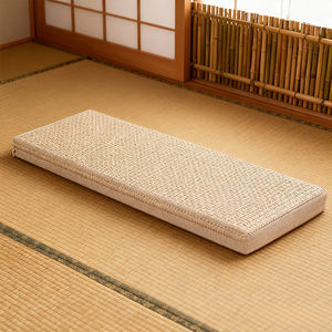 Waterproof Quilted Cotton/Linen Foam Filled Customizable Color Deep Seat Chair Replacement Outdoor Garden <strong>Bench</strong> Cushion for - Product Image 1