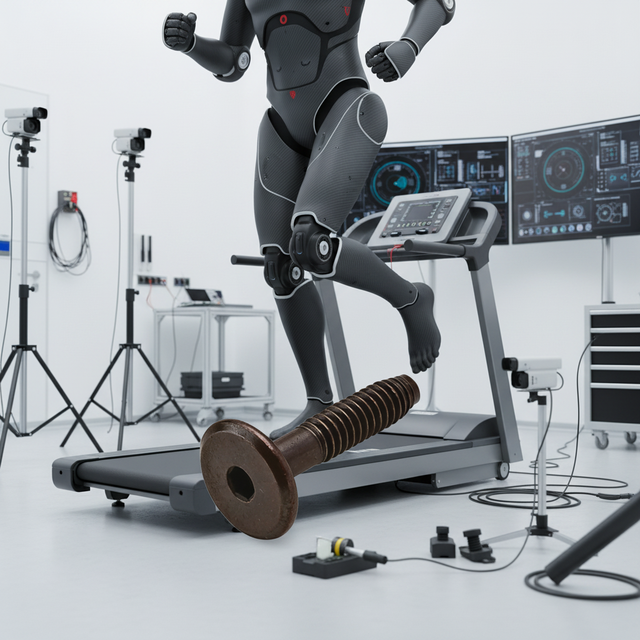OEM Humanoid Robot Joint Bolts for Hip & Knee Actuators-High Torque, Lightweight, Grade 12.9 Alloy/Titanium