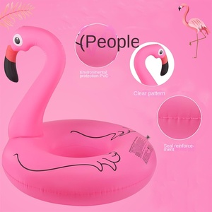 PVC Inflatable <span class=keywords><strong>Flamingo</strong></span> bơi vòng hàng đầu cuộc sống tiết kiệm nước cung cấp bơi vòng cho người lớn cho hồ bơi nước - Product Image 6