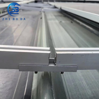 Rail de fixation solaire robuste en aluminium à longue durée de vie pour panneaux photovoltaïques – Accessoires solaires pour support extérieur de panneaux solaires
