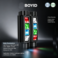 Boyid 20W RGB Mini Spider Moving Head LED Beam Light mit DMX512-Steuerung IP65 für KTV Disco Bühne