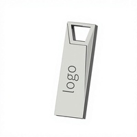 Nouvelle clé USB 2.0 personnalisée en métal étanche 8 Go/16 Go/32 Go, cadeau promotionnel pour salon professionnel, créative pour voiture, garantie 1 an