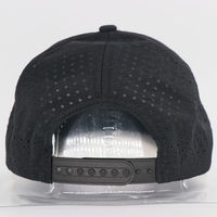 Casquette imperméable haute performance avec perforations découpées au laser, idéale pour le golf et autres sports, casquettes de sport personnalisées unisexes