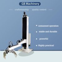 Robot articulé monté sur colonne Ruisitong avec boîte de vitesses PLC et moteur, système de palettisation/dépalettisation entièrement automatique 600 sacs/h