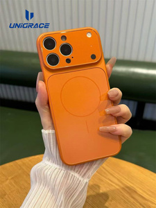 Ốp điện thoại iPhone 16 17 Pro Max AG chất liệu PC mờ, từ tính, thiết kế thời trang, bán chạy nhất - Product Image 2