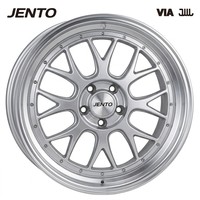 Jantes en alliage Flow Forming 19x8.5J 5x114.3, finition maille argentée, pour Toyota Camry RAV4 Honda Accord Civic, neuves