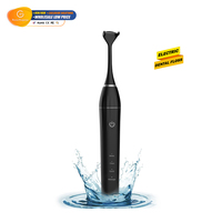 Hydropulseur sans fil avec fonction de nettoyage interdentaire, appareil de soin buccal étanche pour l'élimination de la plaque dentaire et le blanchiment des dents