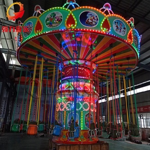Equipo de patio de recreo Rotating Funfair Kids Rides Swing 36-Seat Flying Chair Thrill Rides <span class=keywords><strong>YOYO</strong></span> Rides para la venta - Product Image 2