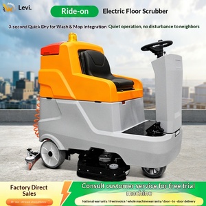 Floor Washing Machine Supermarket Mopping Machine Industrial Washing Machine Commercial <b>Suction</b> Mop Integrated Warehouse Washing - Product Image 1