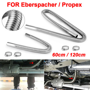 Tubo de Escape de Acero Inoxidable de 60 cm y 120 cm, Piezas Automotrices Universales para Automóviles - Product Image 4