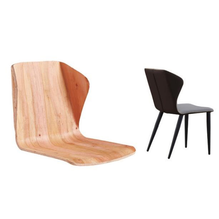 Pièces de rechange pour chaise de salle à manger, siège et dossier de chaise en bois courbé/contreplaqué plié de couleur naturelle à vendre