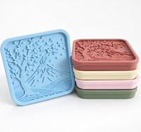 Nouveau Tapis de Léchage et Gamelles en Silicone Élégantes et Étanche à Alimentation Lente pour Chats, Chiens et Petits Animaux avec Ventouse