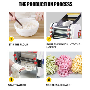 Commercial Mie Automatic Noodle Spaghetti <b>Pasta</b> Cutter Automatic Noodle Maker <b>Machine</b> Noodle Making <b>Machine</b> for Restaurant - Product Image 2
