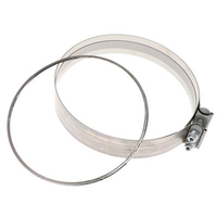 Kit de collier de serrage pour échappement de camion poids lourd avec joint de remplacement pour système d'émission Detroit Mercedes, collier de serrage V-Band A0004902241