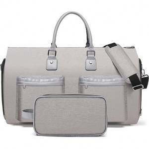 Bolsas de Ropa para Viaje Fáciles de Transportar con Compartimento para Zapatos, Bolsa de Viaje para Trajes y Vestidos, Bolsa de Fin de Semana - Product Image 3