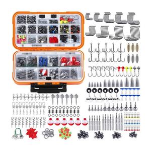 Juego de accesorios de pesca, incluye anzuelos, pesas de fundición de lubina, ganchos de pesca, Sinker Sdes - Product Image 1