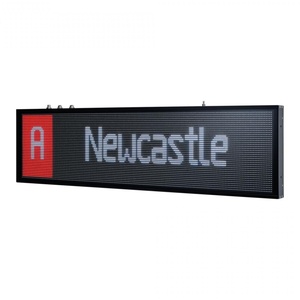 Tùy chỉnh nhà máy tàu điện ngầm tuyến đường thông tin dẫn hiển thị tàu điện ngầm tàu hành khách Hệ thống thông tin dẫn Màn hình hiển thị - Product Image 1