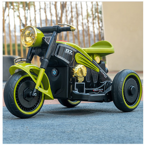 Motocicleta Eléctrica Triciclo para Niños de 1 a 6 Años, Juguete Montable con Batería Recargable, Luces y Motor Potente - Product Image 4