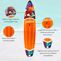 Planche de surf planche à pagaie gonflable debout monocouche gonflable debout sup planche à pagaie skimboard
