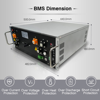 BMS haute tension GCE 480V + - 240V (HV BMS) Lifepo4 BMS 150S 250A avec borne centrale pour batterie lithium UPS