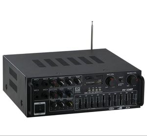 Amplificateur de voiture AOSHEN MP326BT 200W EQ BT stéréo 4 ohms mono, puissance réelle, 4 canaux - Product Image 1