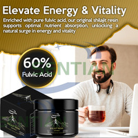 Complément Alimentaire Résine de Shilajit Noir Himalaya Acide Fulvique 70% Pâte de Shilajit avec Acide Fulvique Pâte de Résine de Shilajit