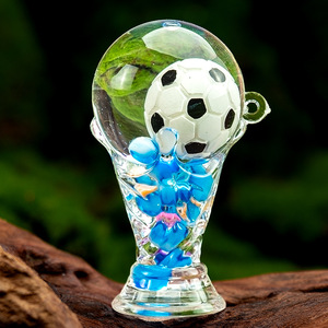 Llavero de acrílico al por mayor para fútbol, ideal para premios de torneos deportivos, recuerdos de fiestas, premios para ganadores de partidos de fútbol y decoración. - Product Image 6