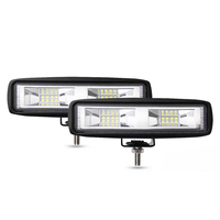 48w 9-30V Moto Slim 6000K Voiture LED Bar Lumière Travail Lumière Projecteur Pour Voiture SUV Hors Route pour Jeep Camion Bateau