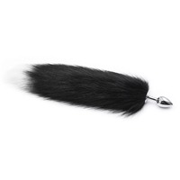 Plug anal en métal de haute qualité en forme de queue de renard, stimulation féminine et masculine, plug anal pour couples, jouets sexuels anaux en silicone
