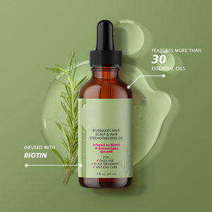 Uçucu yağlar nane biberiye saç büyüme yağı en iyi güçlendirici organik besleyici parlatıcı yumuşatma uçucu yağlar - Product Image 2