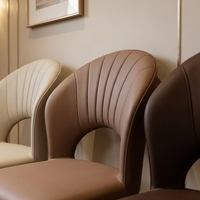 Chaises de salle à manger de luxe de style nordique, ensembles de salle à manger pour la maison, chaises de salle à manger de style français, fauteuils et chaises de coiffeuse pour chambre à coucher