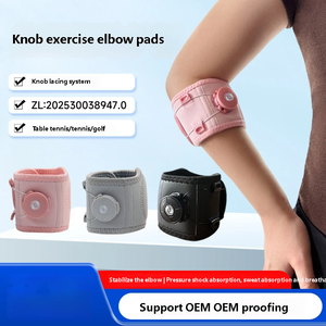 Attelle de coude à compression réglable avec bouton, sangle de soutien pour le coude de tennis, idéale pour le basketball, le badminton, la gym, le fitness et la protection articulaire - Product Image 1