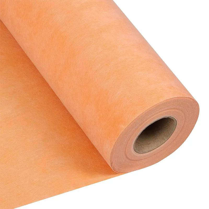 30Mils Thick Underlayment Roll Membrane Polyethylene Fabric Waterproof Membrane For Shower Walls And Tiles