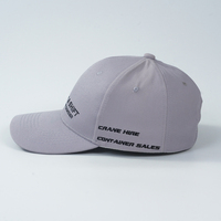 Casquette de baseball promotionnelle personnalisée à logo, 6 panneaux structurés en coton, pour événements et cadeaux – Vente en gros à prix abordable