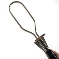 Pas d'étincelles ou de cendres 500W allume-feu électrique à charbon de bois pour barbecue gril fumeur cheminée, foyer, poêle