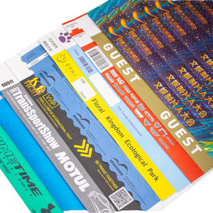 Pulseras Desechables de Tyvek Impermeables de 250*19mm (1 Pulgada) para Eventos, Color y Logotipo Personalizados, Diseño Imitación Antigua - Product Image 1