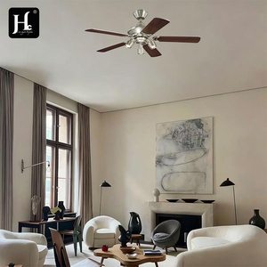 Decorative Modern <b>Ceiling</b> Fan with <b>Light</b> for Living Room, 6 Speed <b>Remote</b> <b>Control</b> Smart <b>Ceiling</b> Fan - Product Image 6