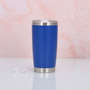 Purple Tumbler 20Oz Stainless Steel Vacuum Insulated Double Wall Vacuum Powder Coated Matte Leak Proof <b>Cup</b> Tum ASM25 - Product Image 3
