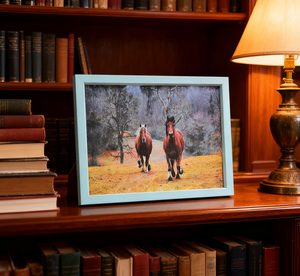 Pintura em Tela de Retrato de Cavalo, Decoração com Tema Equestre - Product Image 3