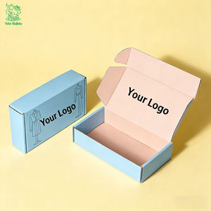 Cajas de Cartón Corrugado Personalizadas para Ropa, Embalaje de Prendas Ecológicas, Cajas de Envío con Logotipo para Negocios de Venta Minorista de Ropa - Product Image 1