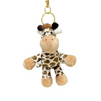 Porte-clés en peluche singe Richy de 15 cm, personnalisable, faible MOQ, pour décoration de fête