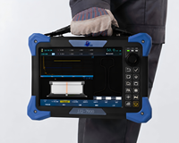 JZJ JZJ7900 Instrumento de Prueba Ultrasónica por Arreglo de Fases de Alta Precisión para Soldaduras de Rieles, Pantalla LCD de 10.4'', Almacenamiento de 128G, Protección IP65