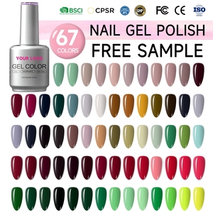 OEM ODM เจลสีทาเล็บยอดนิยม HEMA TPO ฟรี ปรับแต่งโลโก้ สีเจลหลากหลายเฉดสี ติดทนนาน เงางาม แบรนด์ส่วนตัว - Product Image 1