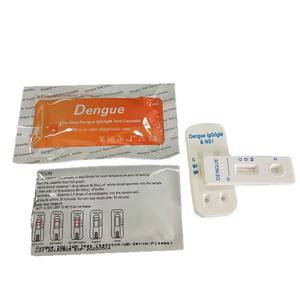 Cassette de <span class=keywords><strong>test</strong></span> <span class=keywords><strong>Dengue</strong></span> IgG/IgM et NS1, kit de diagnostic jetable pour utilisation in vitro, certifié CE - Product Image 2