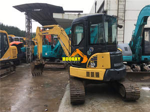 รถขุดขนาดเล็กมือสอง โคมัตสึ PC55MR-2 น้ำหนัก 5.5 ตัน รุ่นปี 2020 บุ้งกี๋ 0.2 เมตร แบบหางสั้น เครื่องจักรก่อสร้าง - Product Image 2