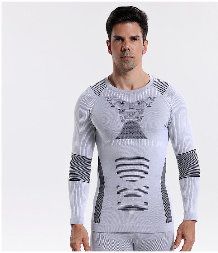 1 - Haut homme blanc gris