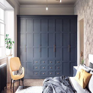 Garde-robe moderne en forme de <span class=keywords><strong>u</strong></span> avec miroir lumineux - Product Image 4