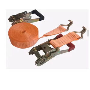 Sangle de fixation en polyester haute résistance avec tendeur métallique, conçue pour une fixation rapide et sûre des marchandises dans les camions et les conteneurs. - Product Image 3