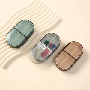 Pastillero Portátil Personalizado de Plástico, Mini Organizador de Pastillas de Viaje, Estuche Duradero de PP con Capacidad Semanal para 7 Días, Resistente a Niños, Multicolor - Product Image 2
